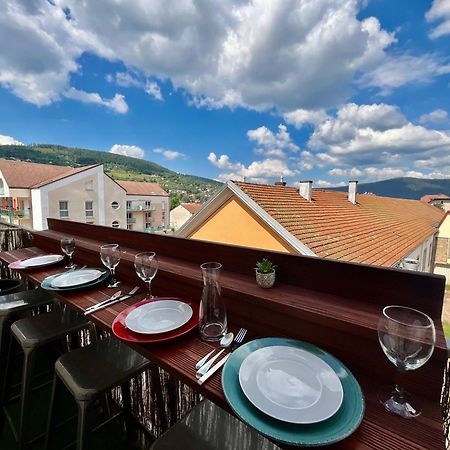 Epicea, Bel Appartement Avec Balcon Au Centre Ville Gérardmer Extérieur photo
